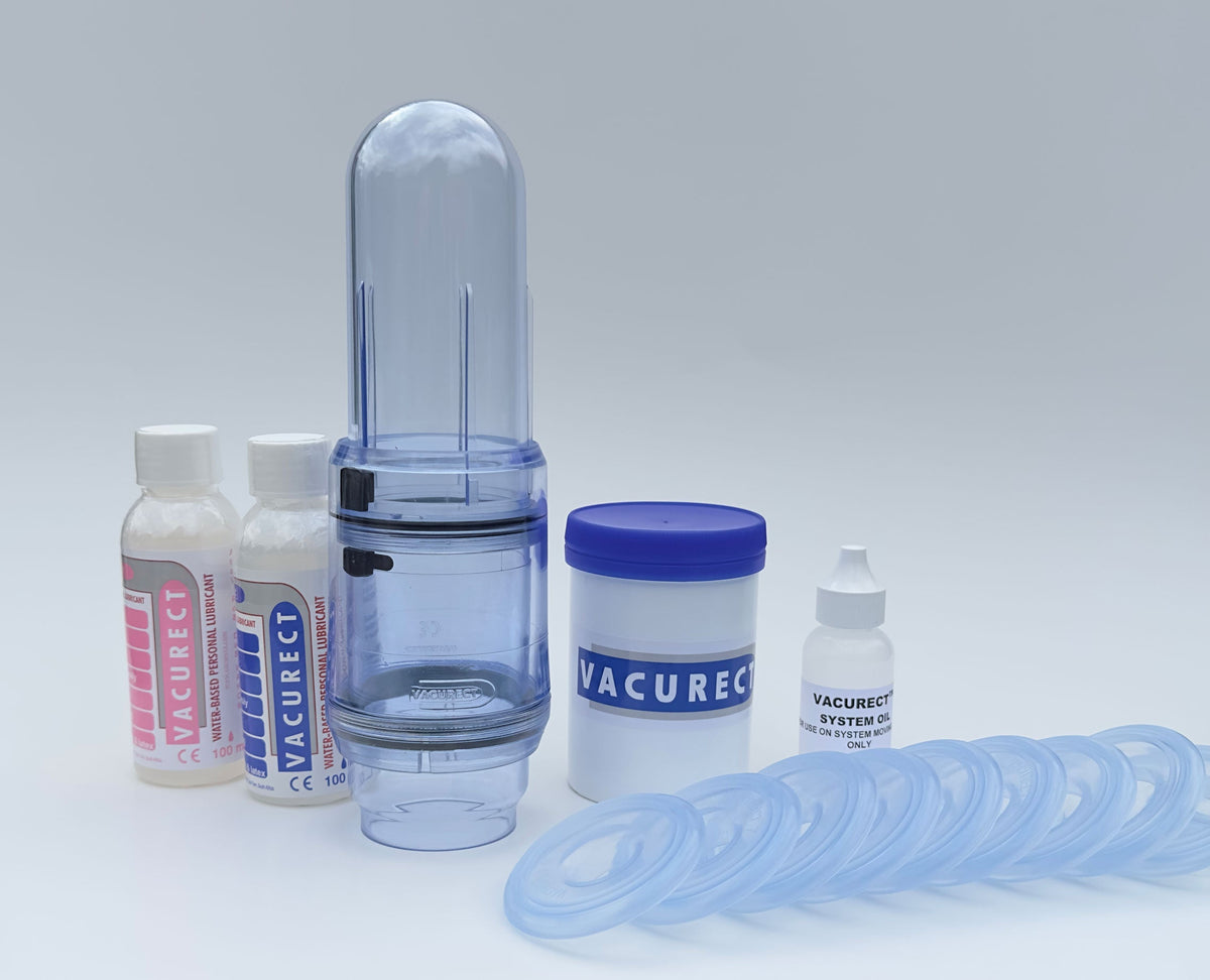 Vacurect Deluxe kit contents
